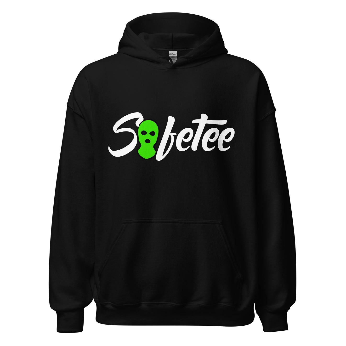 Safetee Hoodie Green Mask