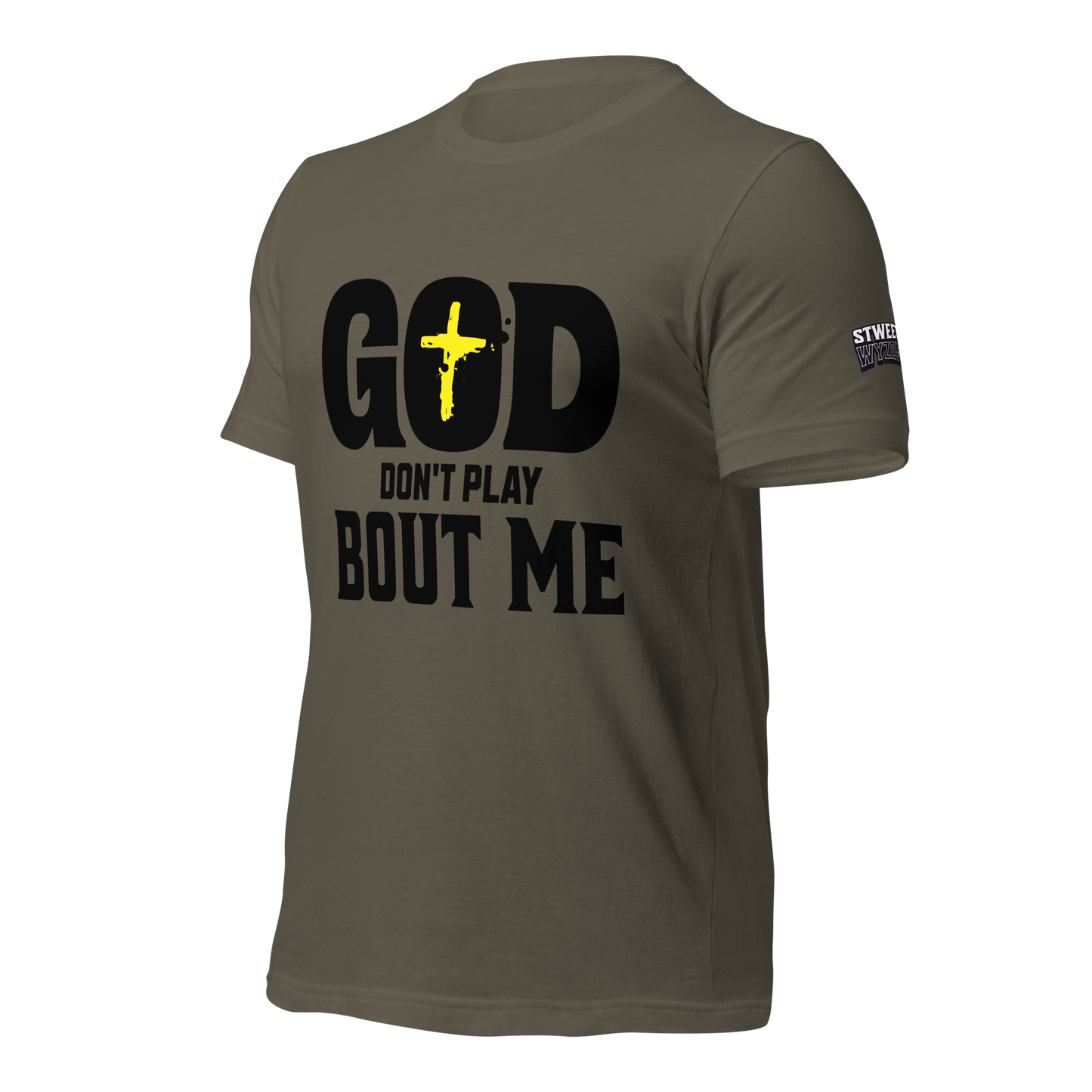 Don't Play Unisex T-shirt (Black Lettering)