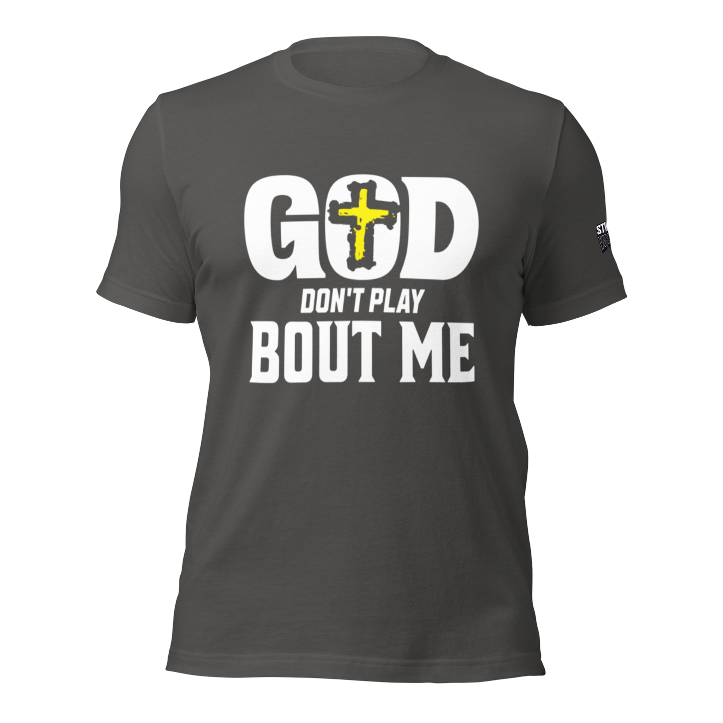 Don't Play Unisex T-shirt (White Lettering)