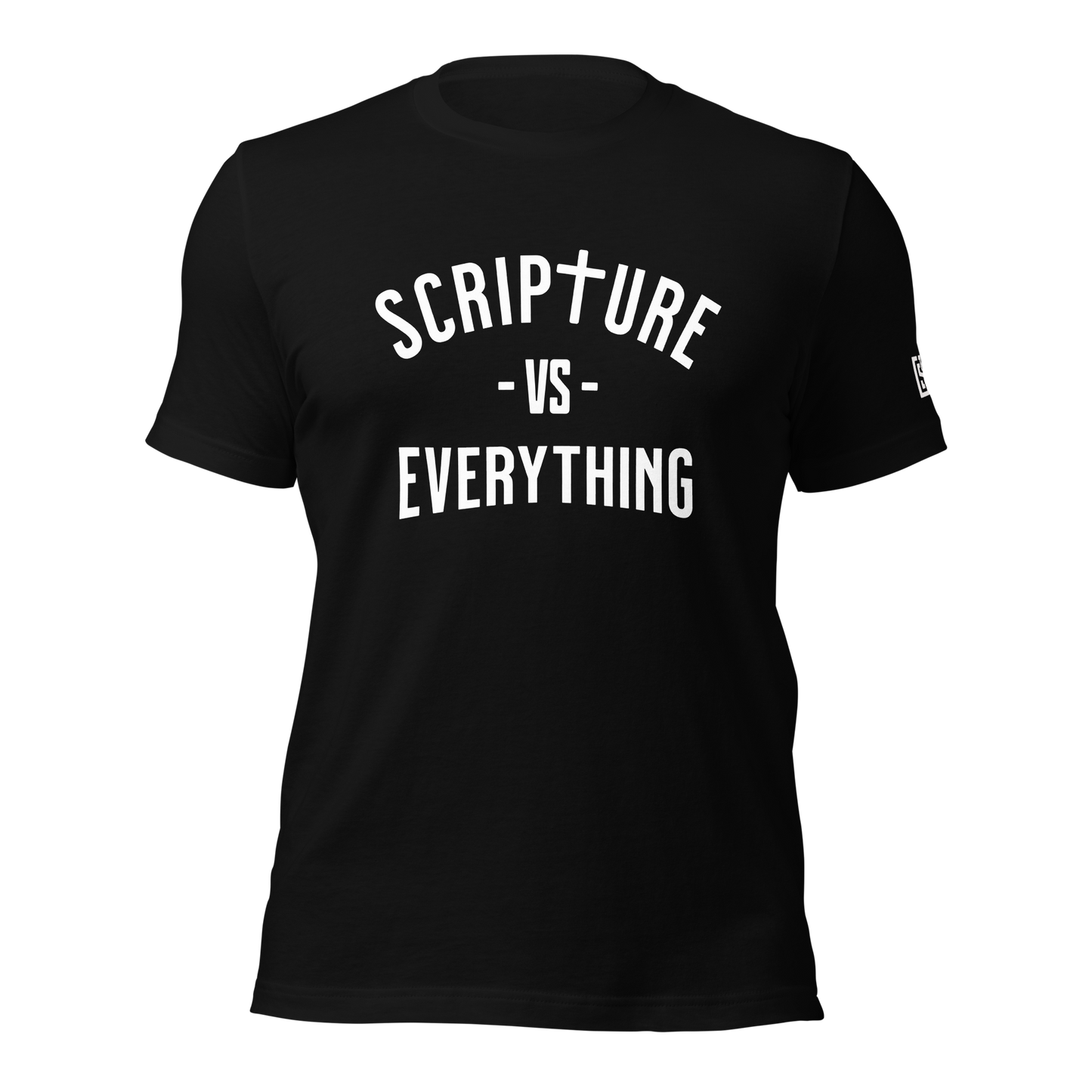 Scripture (White Lettering) Unisex T-shirt