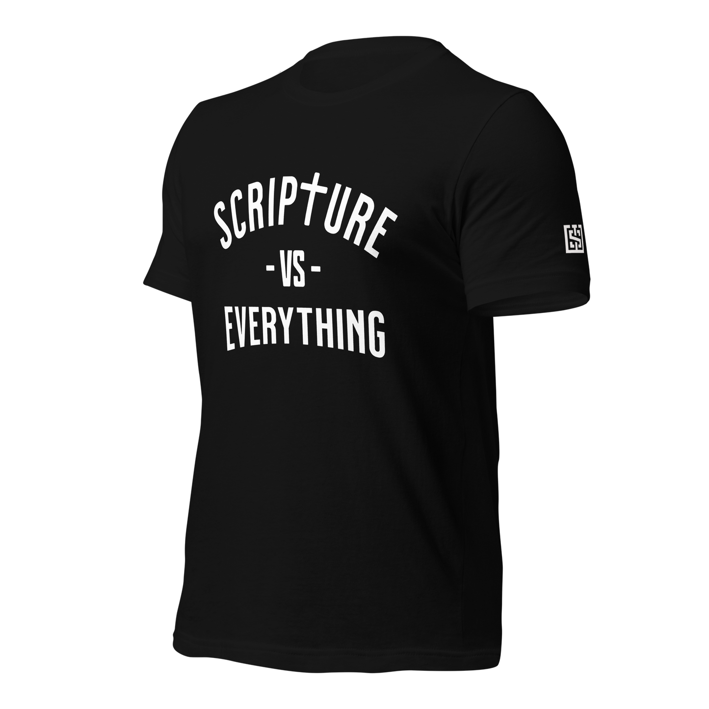 Scripture (White Lettering) Unisex T-shirt