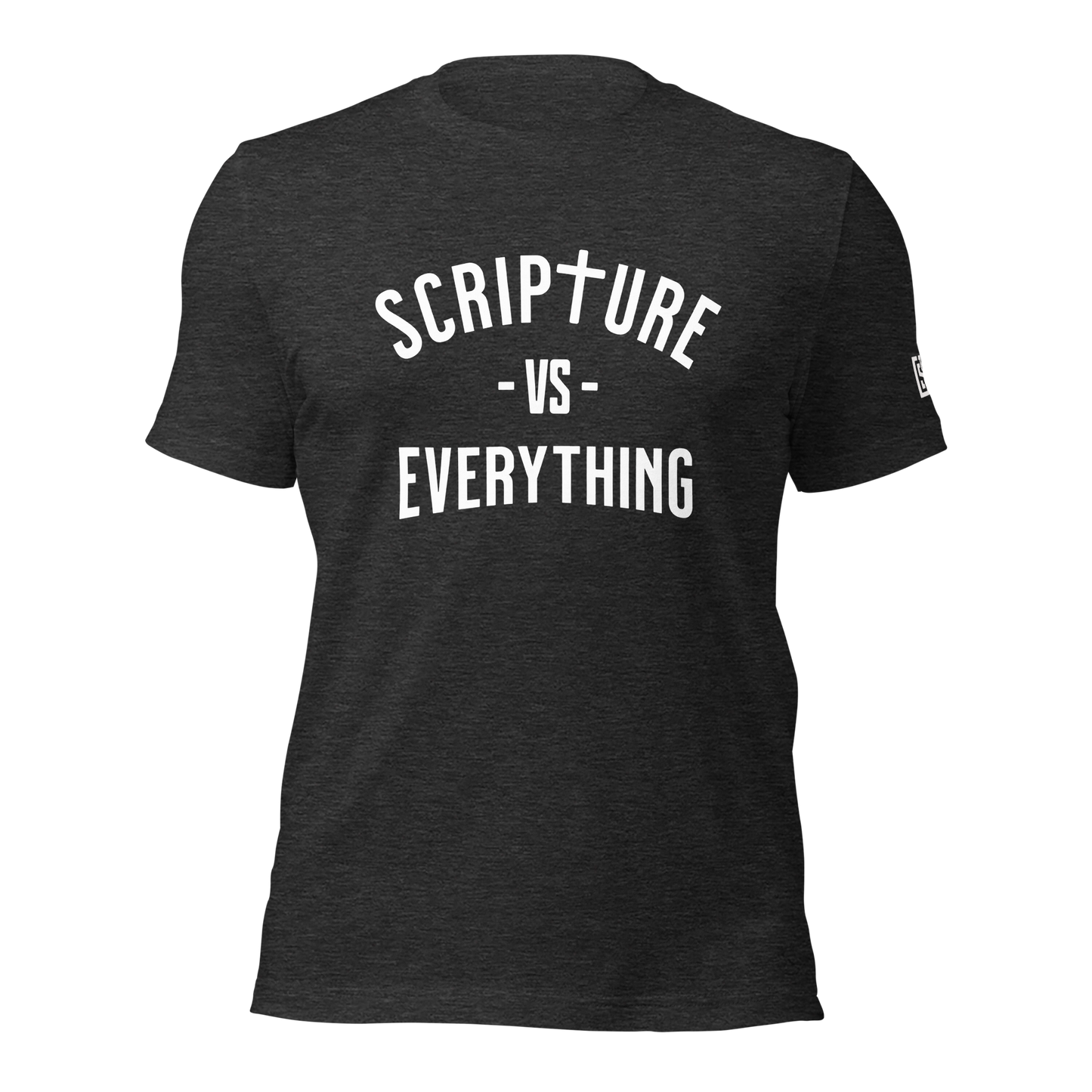 Scripture (White Lettering) Unisex T-shirt