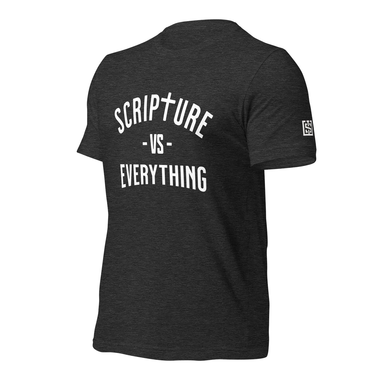 Scripture (White Lettering) Unisex T-shirt