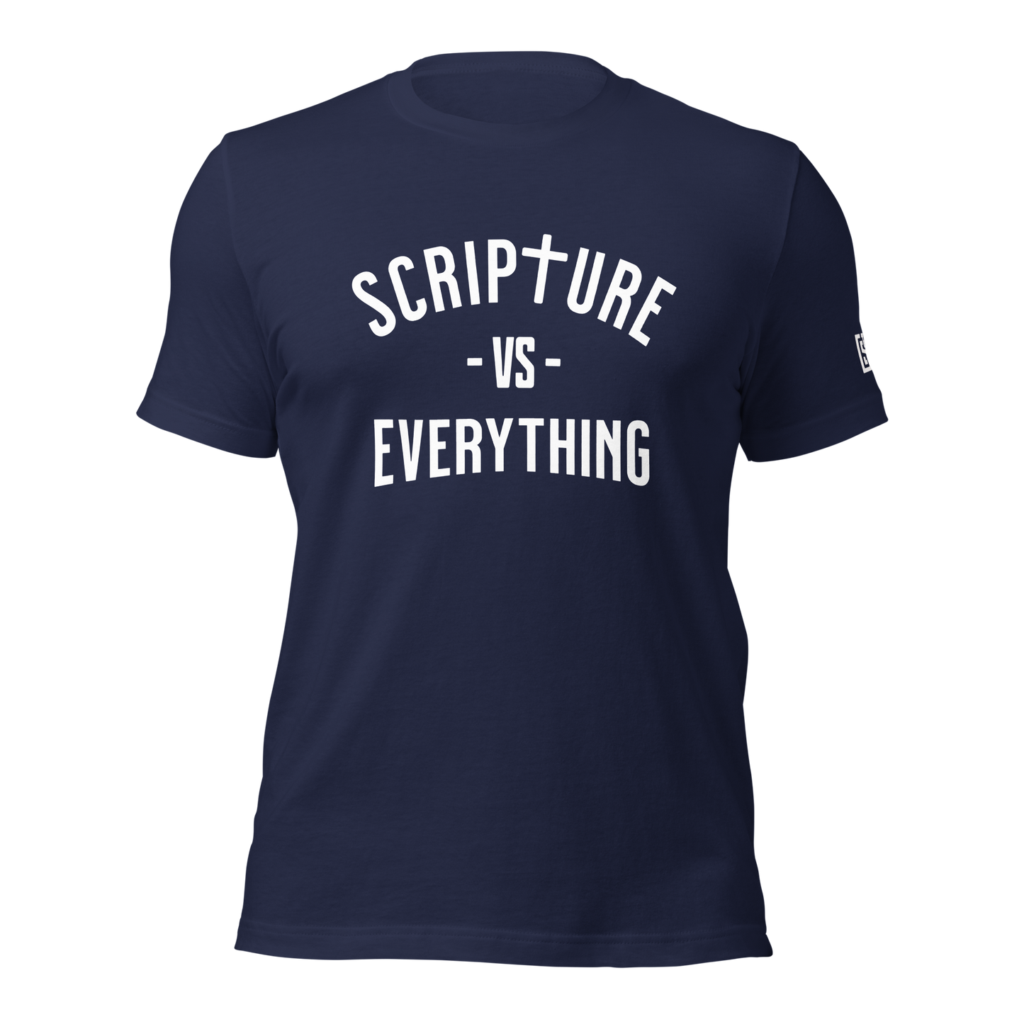 Scripture (White Lettering) Unisex T-shirt