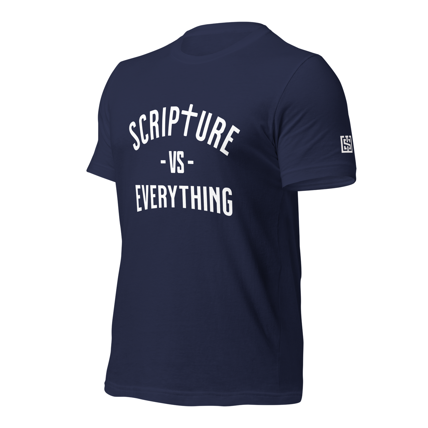 Scripture (White Lettering) Unisex T-shirt