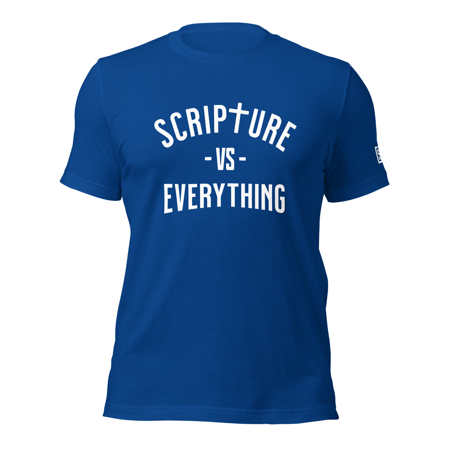 Scripture (White Lettering) Unisex T-shirt