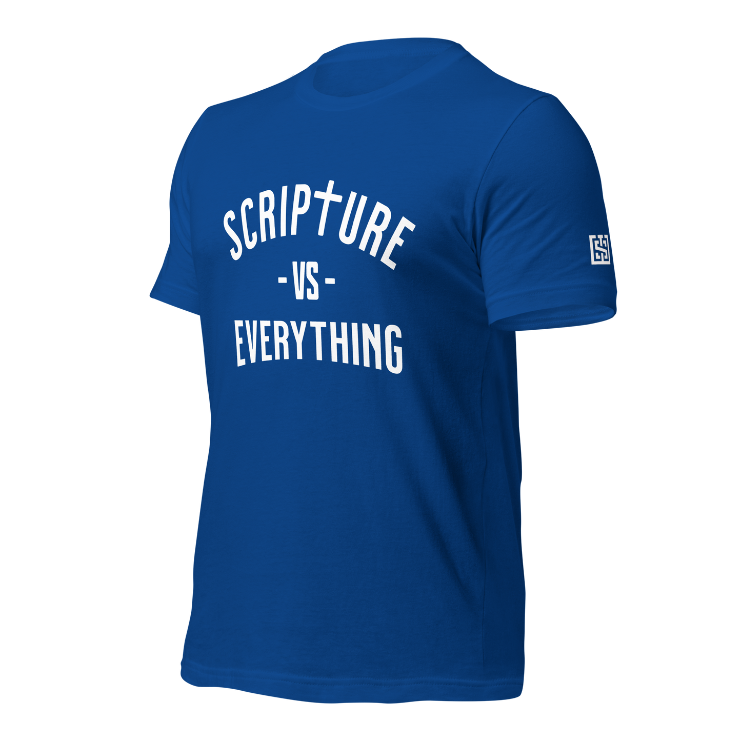 Scripture (White Lettering) Unisex T-shirt