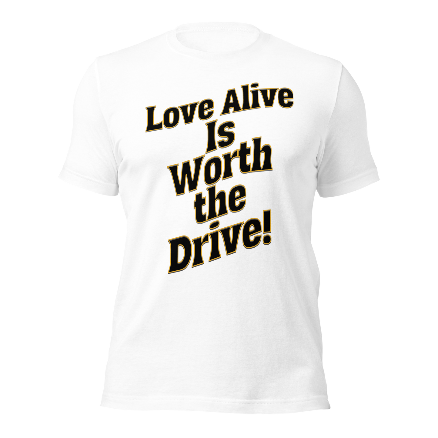 Custom Design Love Alive (White Tee)