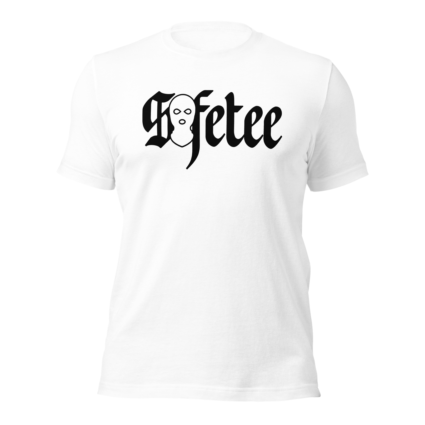 SAFETEE (Black Lettering) Unisex t-shirt